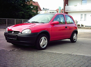 Opel Corsa 1,4 Bj 94 Rot 062